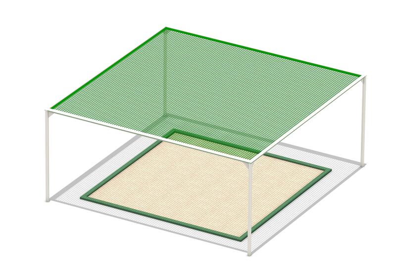 砂場日よけ5×5ｍ